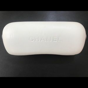Chanel White sunglass case